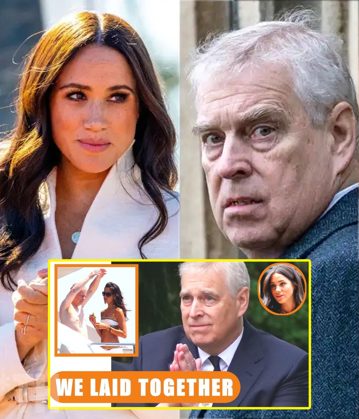 Meghan In TURMOIL As PRINCE ANDREW CONFIRM MEGHAN WAS HIS SECRET LOVER Who Made Him Happy
