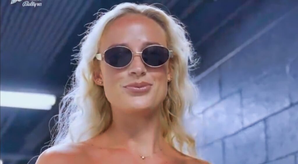 VIDEO: Social Media Explodes As Phoenix Mercury Star Sophie Cunningham Goes Braless & Panty-Less In See-Through Dress That Showed Plenty Of Skin And Tan Lines