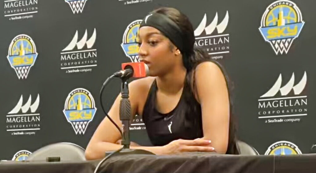 VIDEO: Angel Reese Makes Her Feelings On The Rookie Of The Year Race vs. Caitlin Clark Extremely Clear