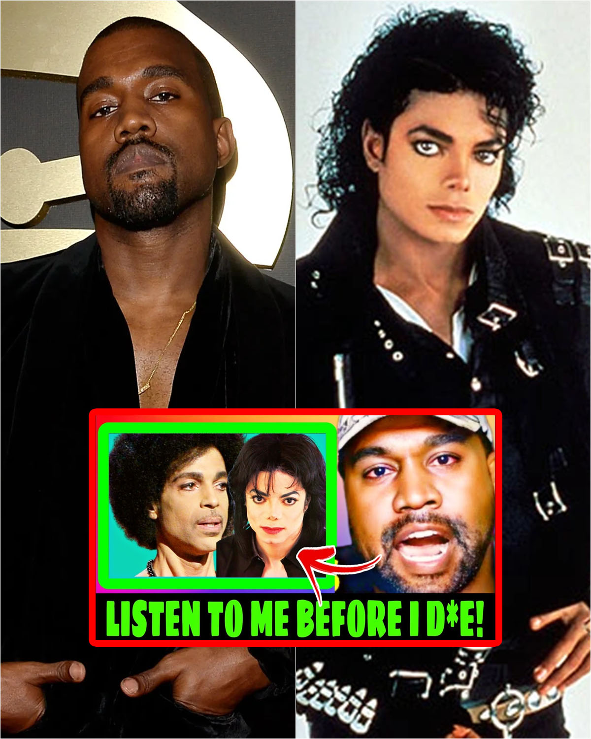 OMG😱Kanye West proved Michael Jackson and Prince were right about the dark music industry.