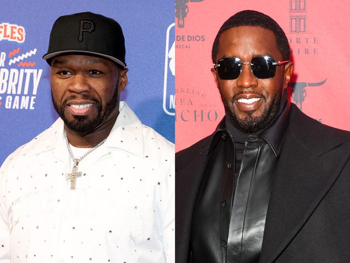 50 Cent Taunts Sean 'Diddy' Combs Amid Sex Trafficking Indictment -  Business Insider