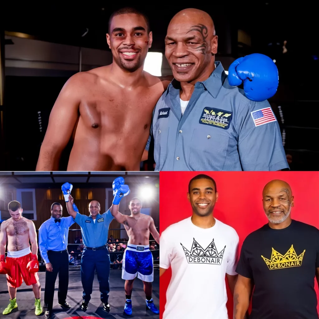Shocking the World: Mike Tyson’s 19-Year-Old Son Amir Makes International Debut, Knocking Out Opponent in Just 20 Seconds
