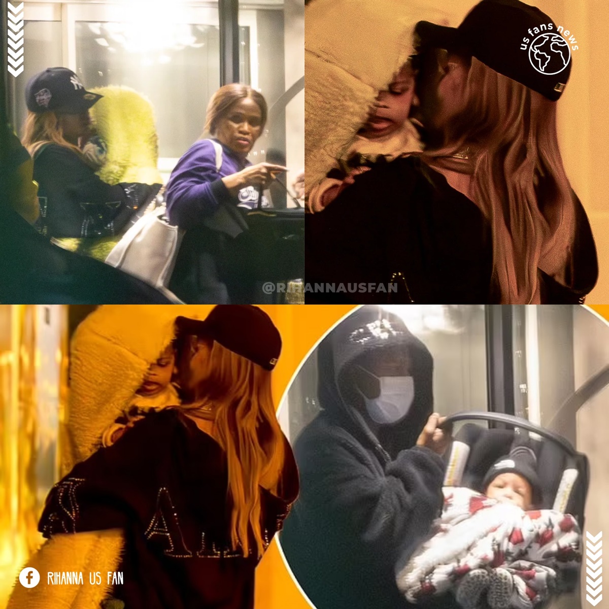 Rihanna & A$AP Rocky escaped hotel with their sons in the middle night in response to shocking thre@t