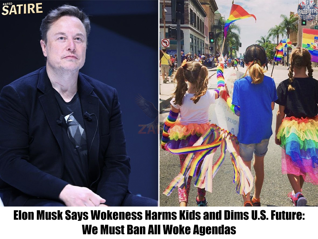 “BREAKING: Elon Musk Claims Woke Culture Is Impeding Kids and National Progress—‘We Must Eliminate It!’”.NhuY