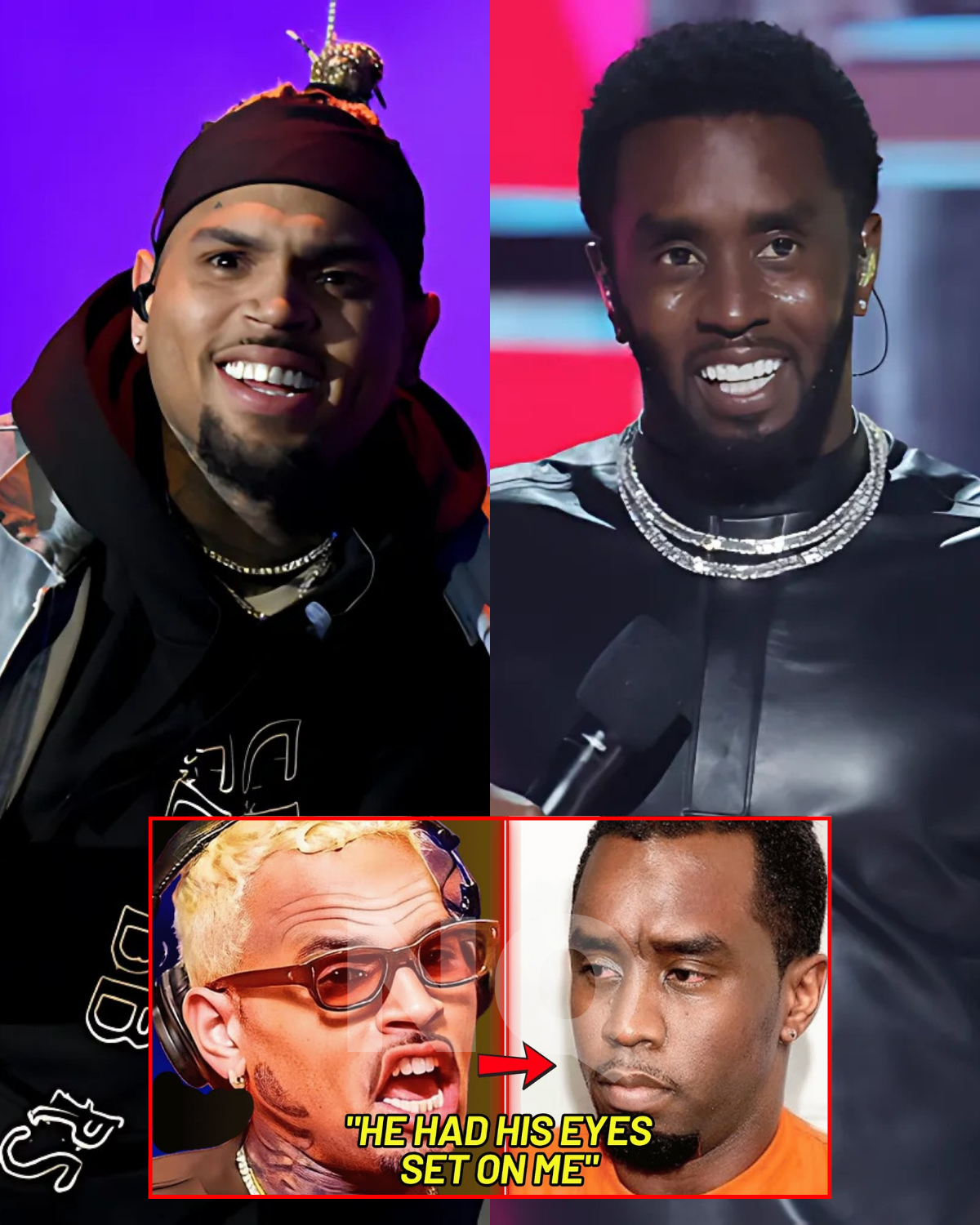 (VIDEO) Chris Brown Uncovers the DARK SIDE of Diddy & Co. When the Cameras Are Off! – NQ