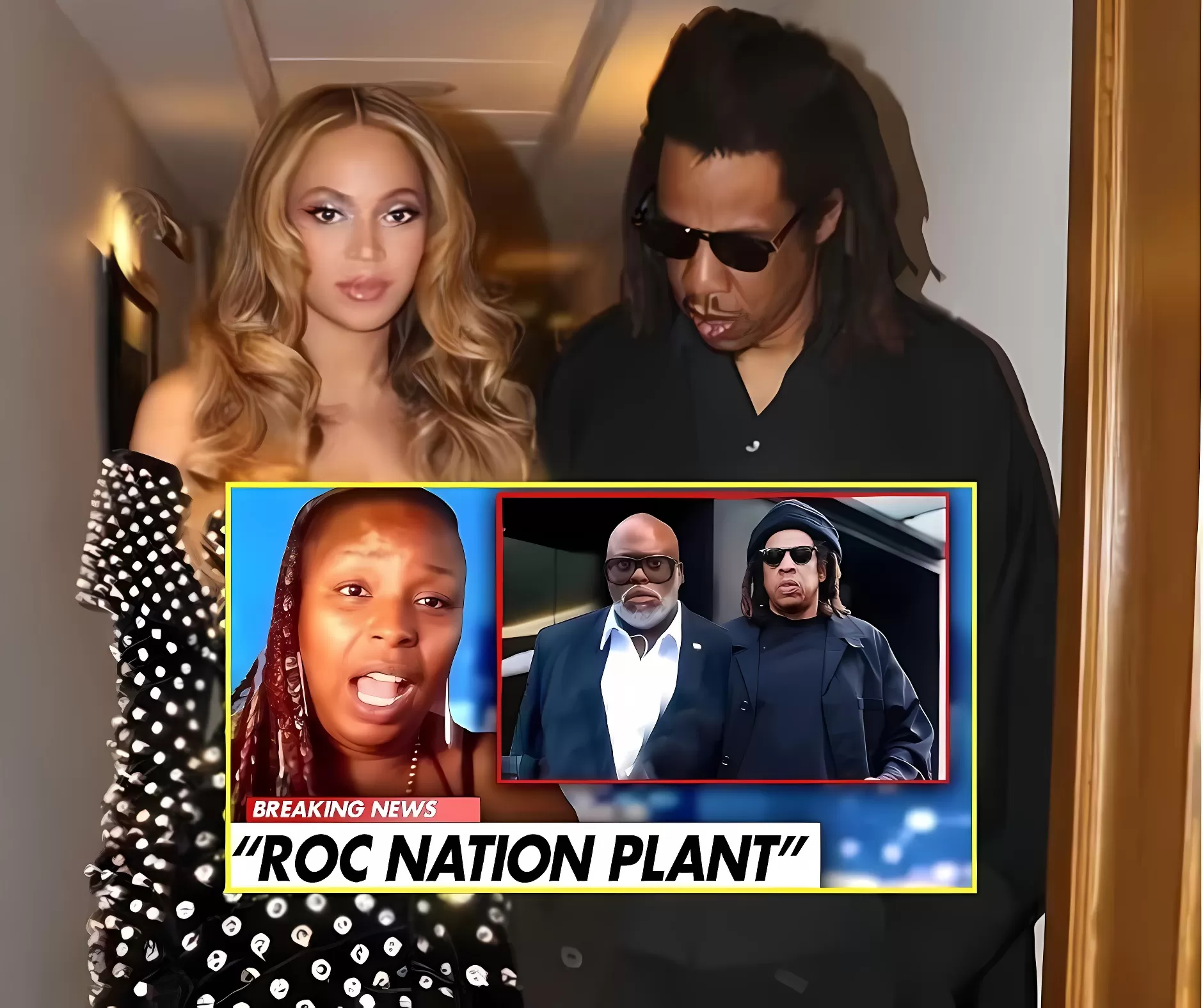 “UNBELIEVABLE: Jaguar Wright Drops Bombshell—Jay-Z Funded Diddy Witness to Take Him Down!”.CongMinh