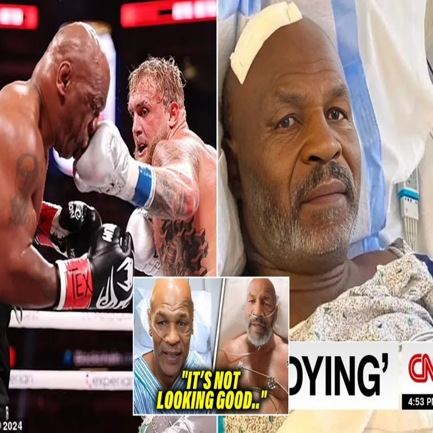 LATEST: Mike Tyson BREAKS SILENCE at Hospital After Fight With Jake Paul – “I Felt Like I Couldn’t Breathe Anymore…”.CongMinh