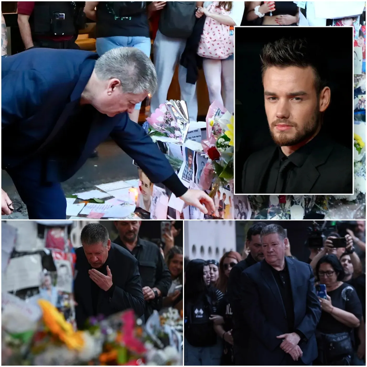 Liam Payne’s Father Touches Hearts With Emotional Tribute: A Heartbreaking Act of Kindness at the Hotel Memorial Where His Son Sadly Passed Away.CongMinh