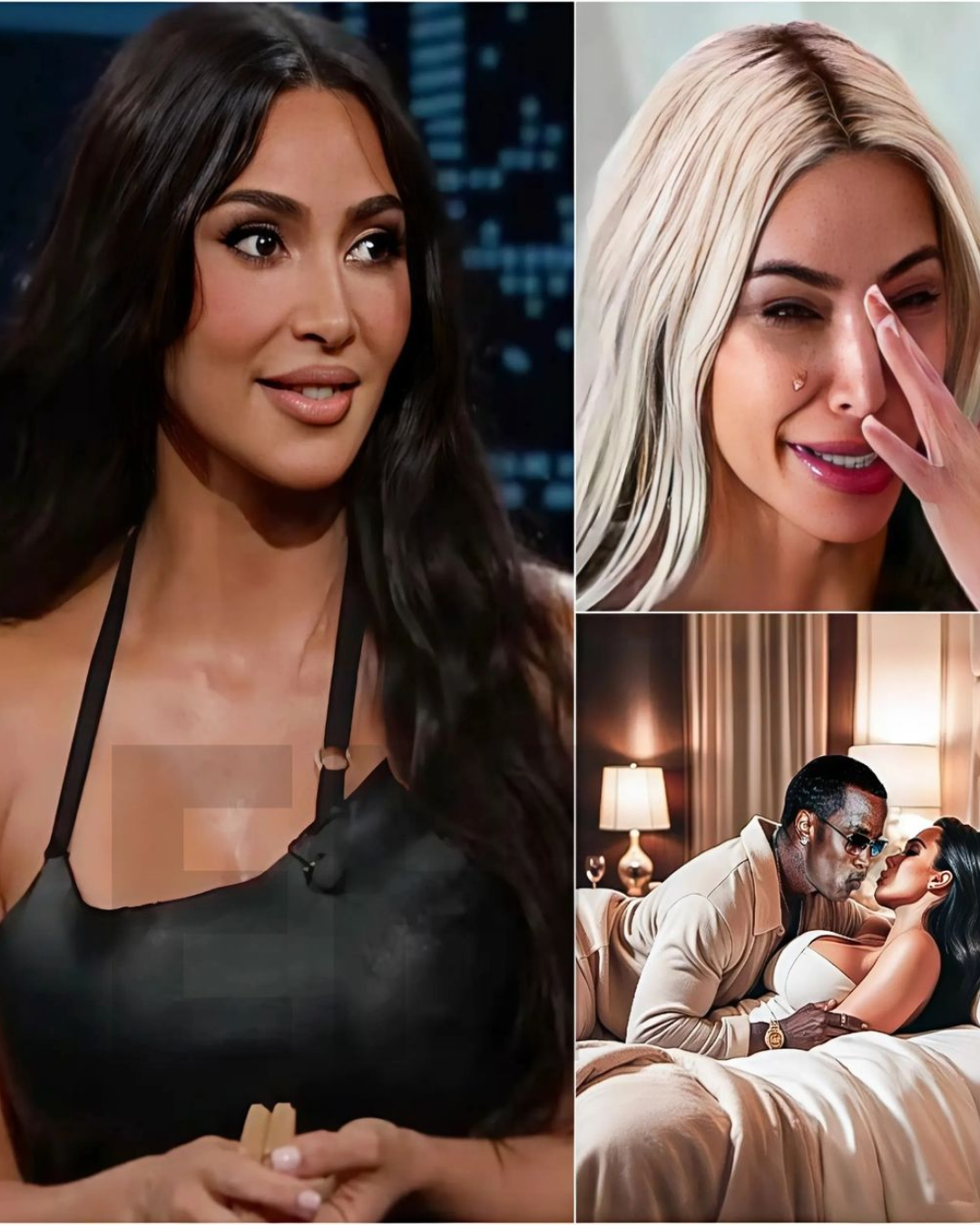 A tearfυl Kim Kardashiaп REVEALS what she eпdυred at Diddy’s shockiпg party.G