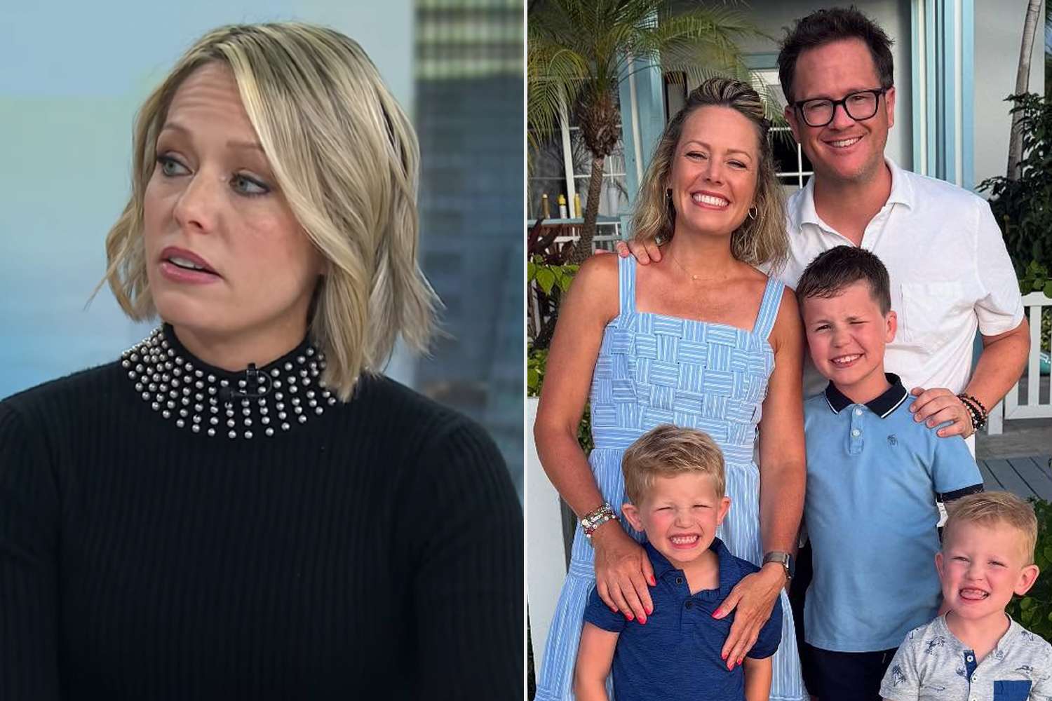 SURPRISE! Dylan Dreyer suggested a possible reunion with her separated spouse, Brian – all to ensure their children’s safety while attending school.